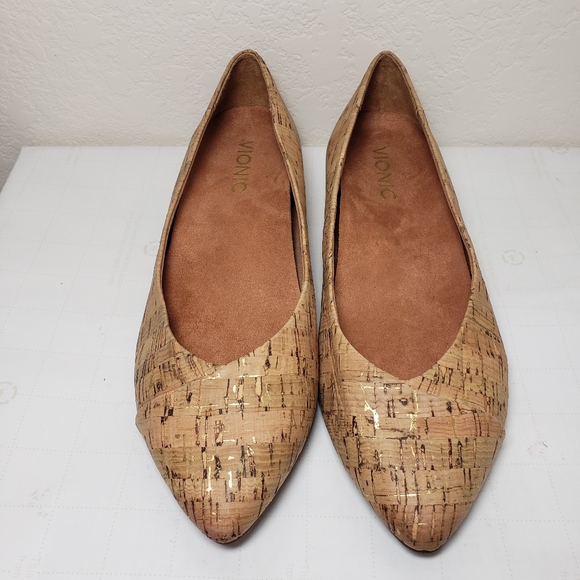 vionic cork flats